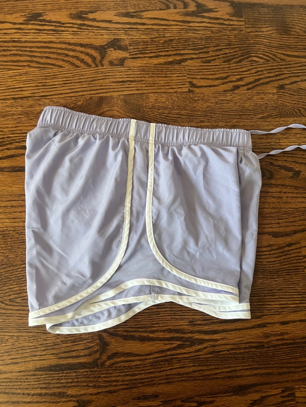 Like🆕NIKE Lavender Women's Athletic Shorts with White Trim - Picture 6 of 12